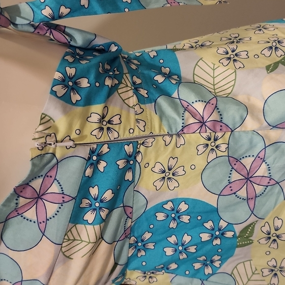 Hanna Andersson Blue Floral Sundress 4 - Picture 6 of 12
